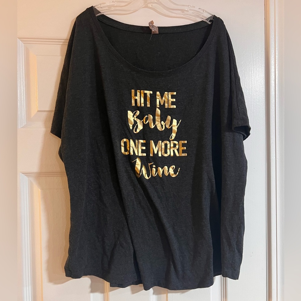 Wine T Shirt - L